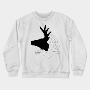 Oh Deer Shadow Crewneck Sweatshirt